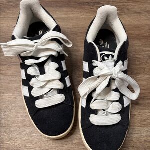 Adidas Campus Black and White Trainers